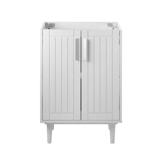 Augusta 24" Bathroom Vanity Cabinet (Sink Basin Not Included) by Modway| White