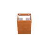 Scenic 18" Wall-Mount Bathroom Vanity Cabinet (Sink Basin Not Included) by Modway| Brown