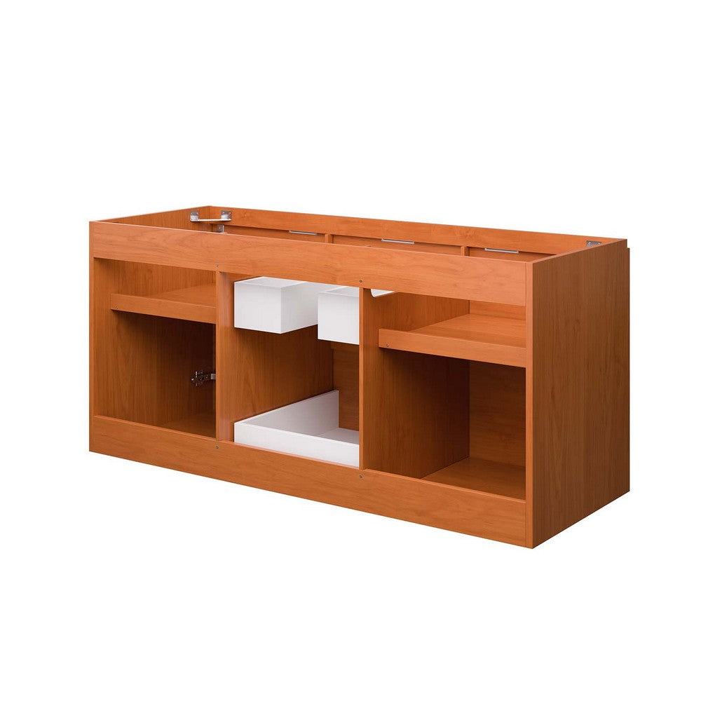 Scenic 48" Single Sink Compatible (Not Included) Bathroom Vanity Cabinet by Modway| Brown