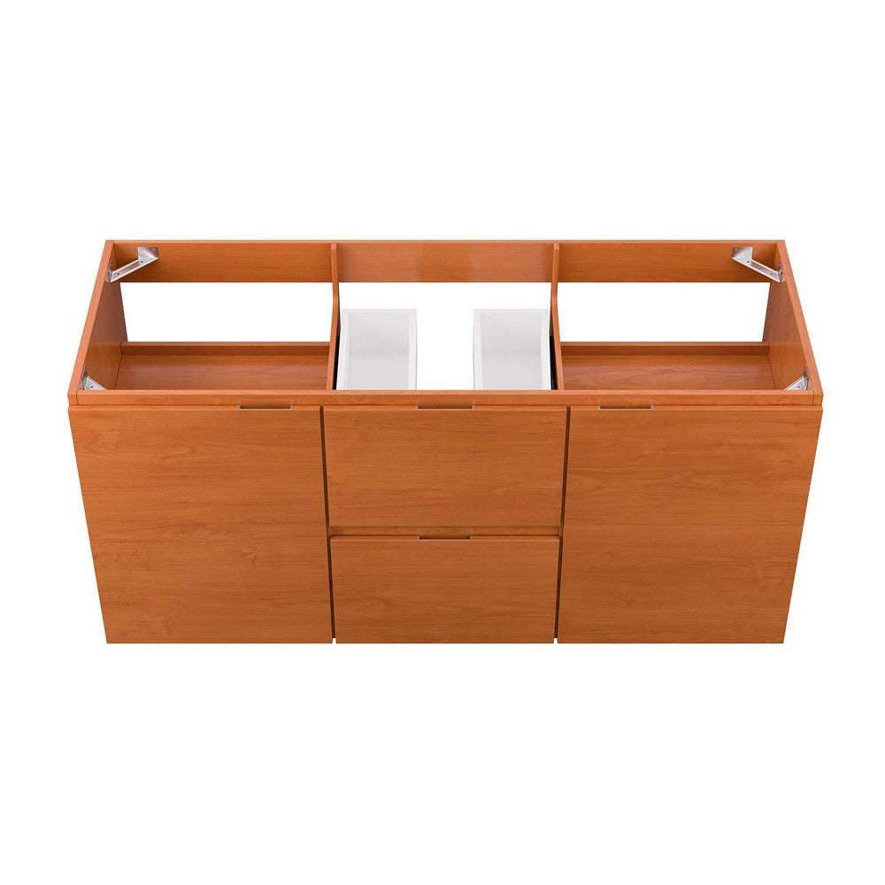 Scenic 48" Single Sink Compatible (Not Included) Bathroom Vanity Cabinet by Modway| Brown