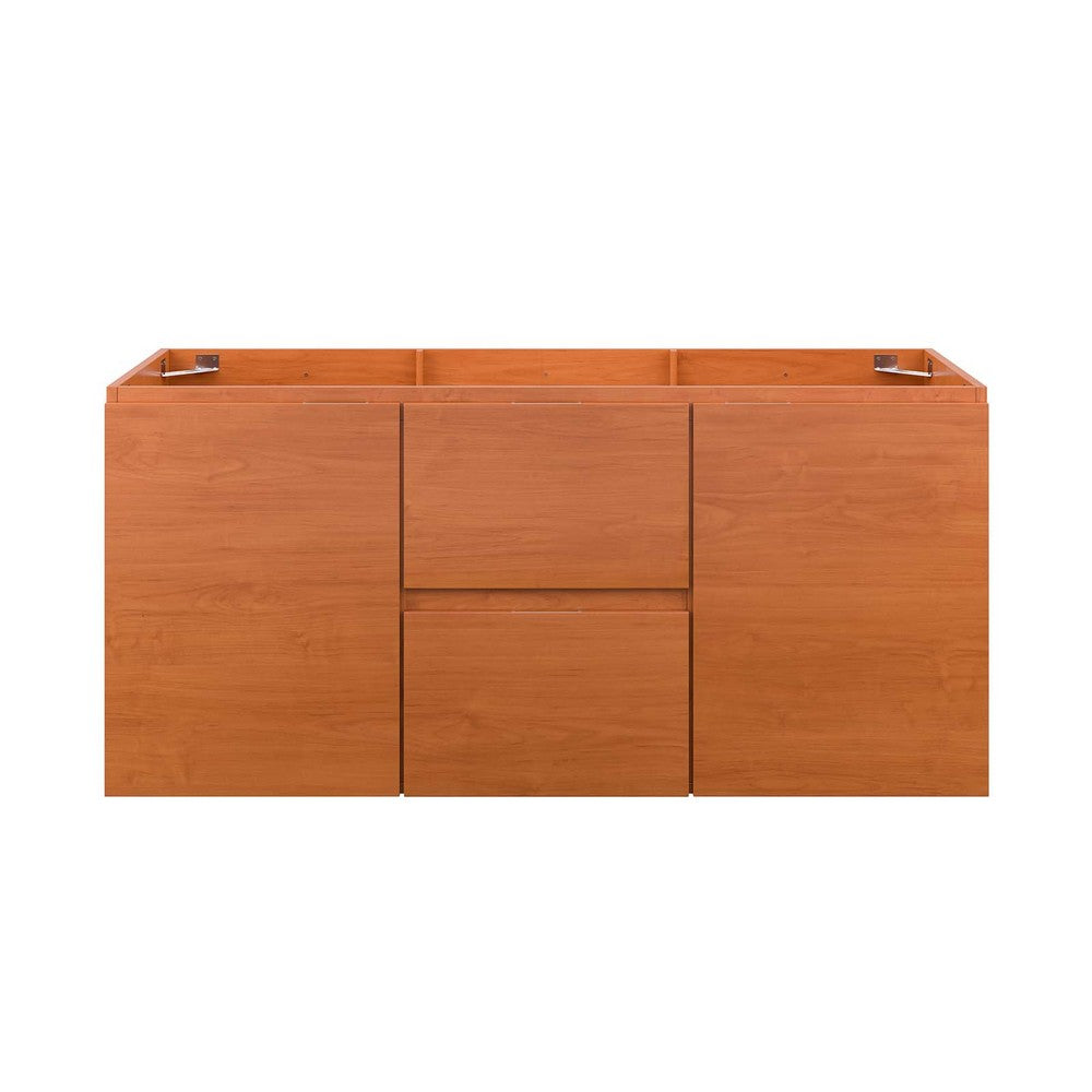 Scenic 48" Single Sink Compatible (Not Included) Bathroom Vanity Cabinet by Modway| Brown