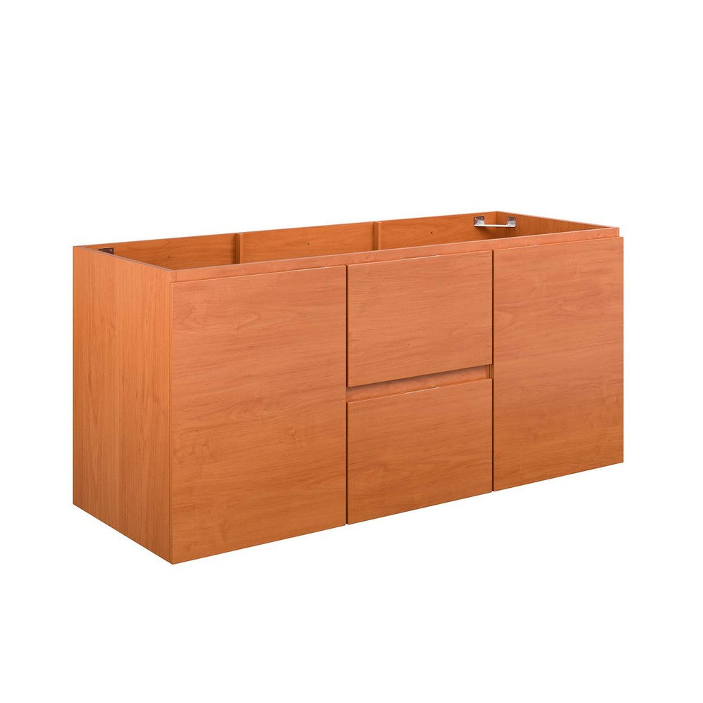 Scenic 48" Single Sink Compatible (Not Included) Bathroom Vanity Cabinet by Modway| Brown