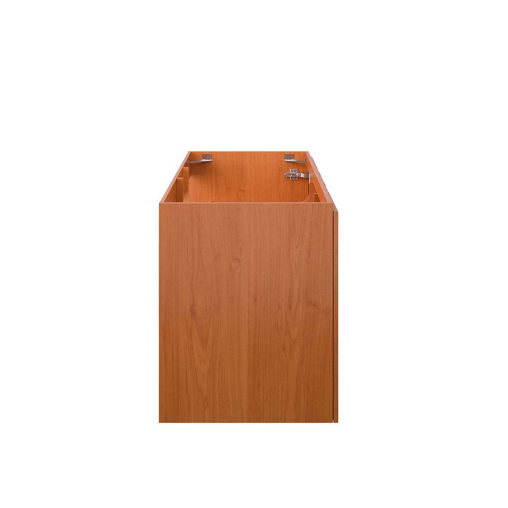 Scenic 48" Double Sink Compatible (Not Included) Bathroom Vanity Cabinet by Modway| Brown