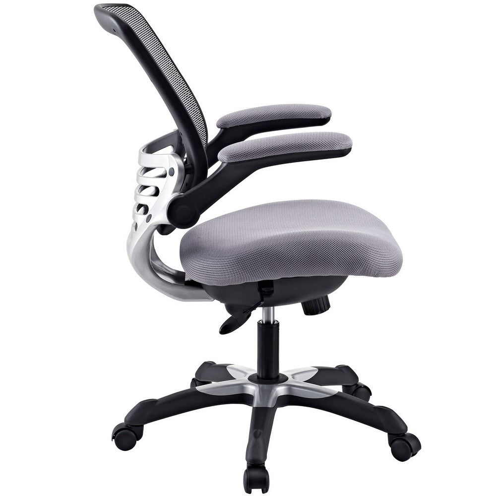 Gray Edge Mesh Office Chair - No Shipping Charges