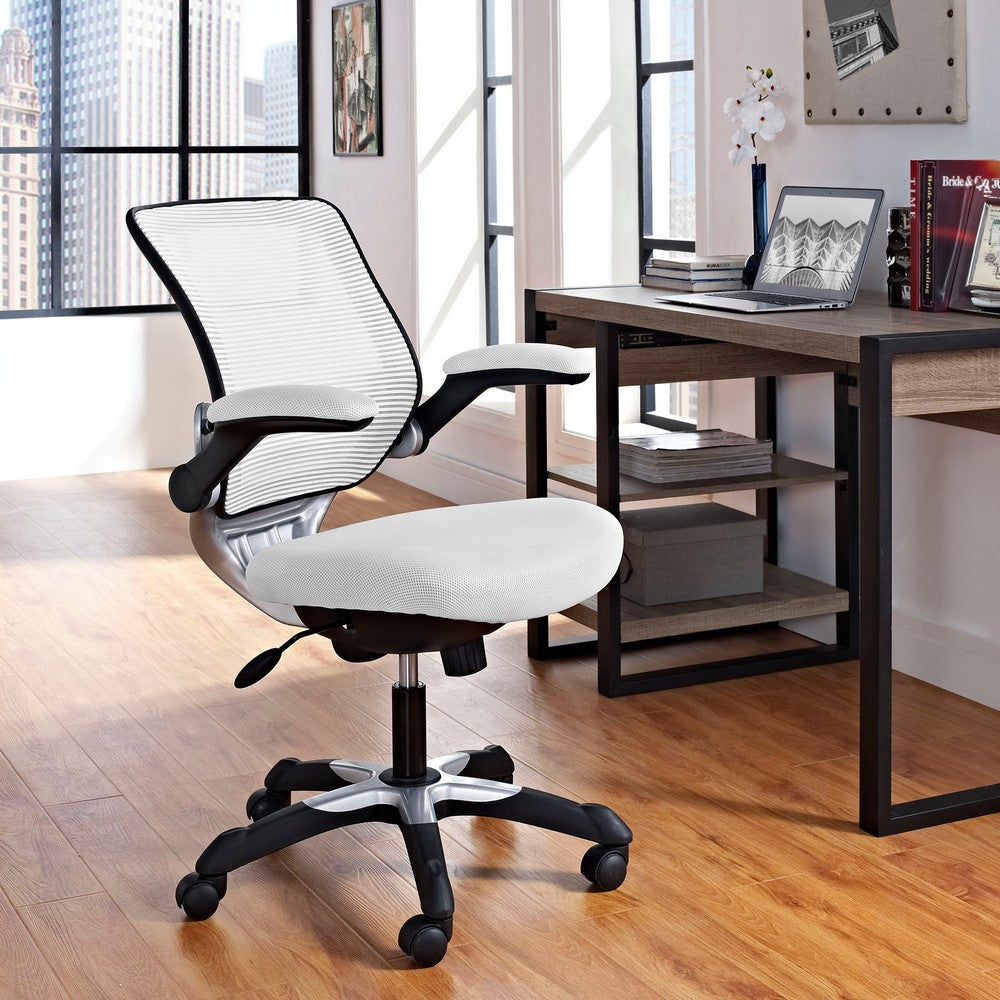 Edge Mesh Office Chair by Modway| White
