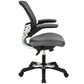 Gray Edge Vinyl Office Chair - No Shipping Charges