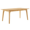 Modway EEI-6017-OAK-OAK Juxtapose 63â€ Rectangle Dining Table, Oak Oak
