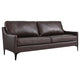 Corland Leather Sofa by Modway| Brown