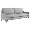 Corland Upholstered Fabric Sofa by Modway| Gray