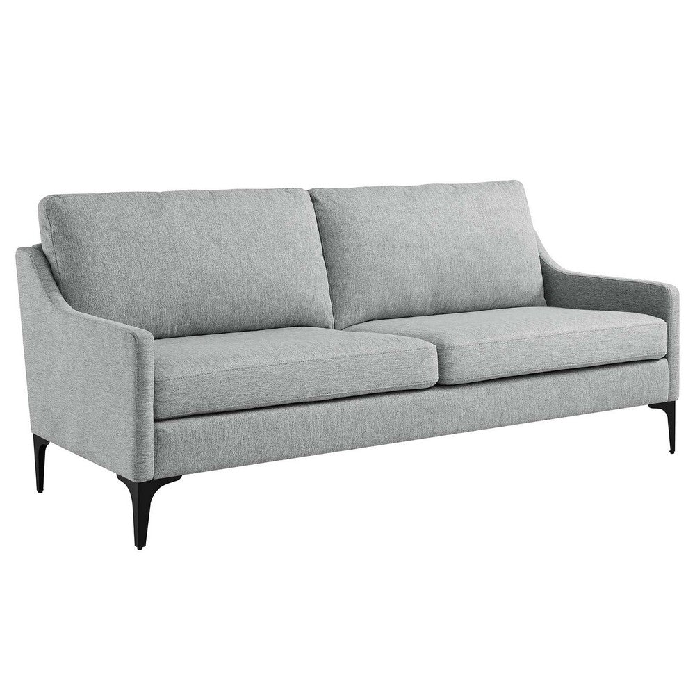 Corland Upholstered Fabric Sofa by Modway| Gray