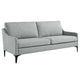 Corland Upholstered Fabric Sofa by Modway| Gray