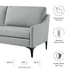 Corland Upholstered Fabric Sofa by Modway| Gray