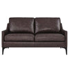 Corland Leather Loveseat - No Shipping Charges