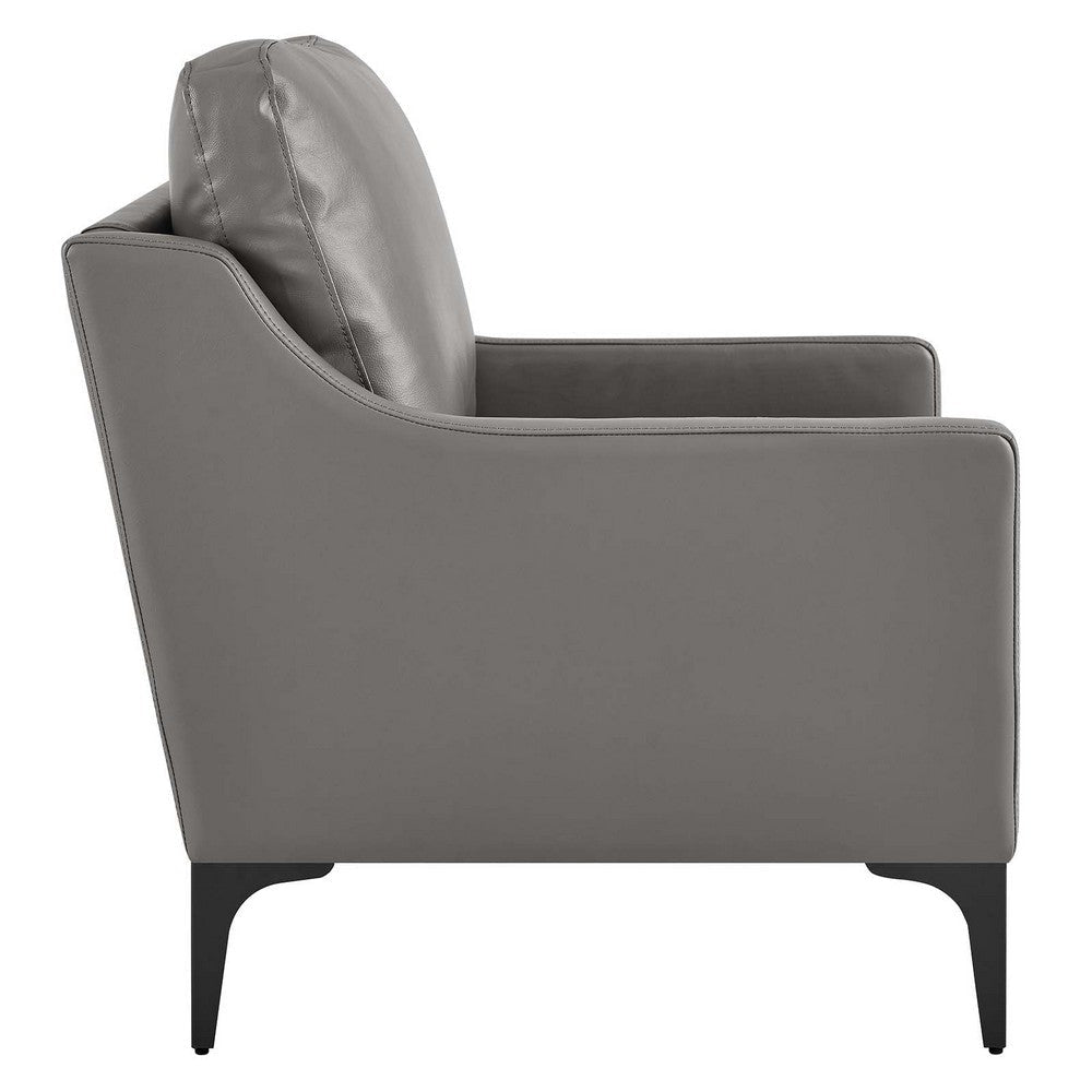 Corland Leather Armchair - No Shipping Charges