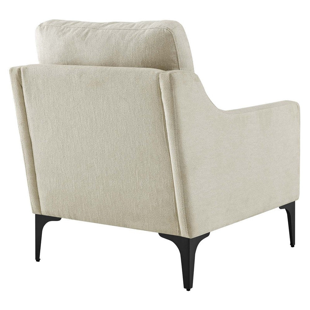 Corland Upholstered Fabric Armchair  - No Shipping Charges