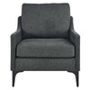 Corland Upholstered Fabric Armchair  - No Shipping Charges