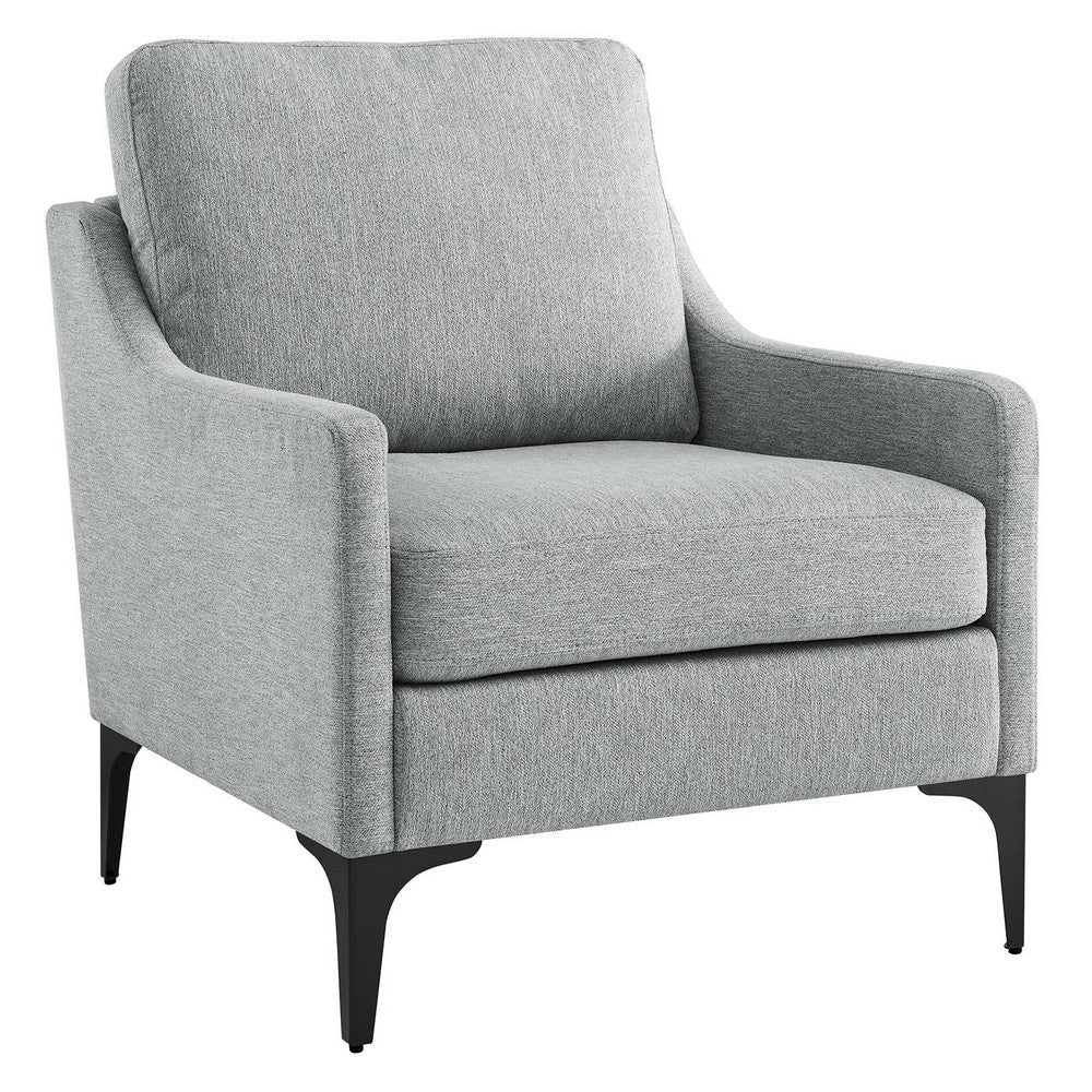 Corland Upholstered Fabric Armchair  - No Shipping Charges