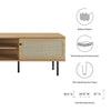 Cambria 70" TV Stand by Modway| Brown