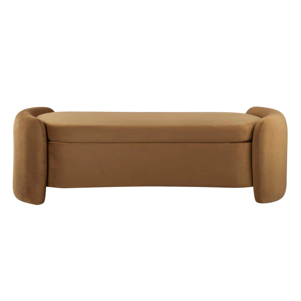 Nebula Upholstered Performance Velvet Bench MDY-EEI-6054-COG