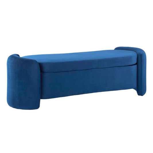 Nebula Upholstered Performance Velvet Bench - No Shipping Charges