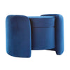 Nebula Upholstered Performance Velvet Ottoman