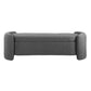 Nebula Boucle Upholstered Bench - No Shipping Charges MDY-EEI-6056-CHA