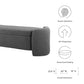 Nebula Boucle Upholstered Bench  - No Shipping Charges