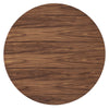 Senja 47" Round Dining Table by Modway| Brown