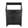 Modway Steamforge 24" Industrial Modern Bathroom Vanity in Black Walnut-Sink Basin Not Included, 23
