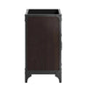 Modway Steamforge 24" Industrial Modern Bathroom Vanity in Black Walnut-Sink Basin Not Included, 23