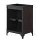 Modway Steamforge 24" Industrial Modern Bathroom Vanity in Black Walnut-Sink Basin Not Included, 23