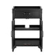Modway Steamforge 24" Industrial Modern Bathroom Vanity in Black Walnut-Sink Basin Not Included, 23