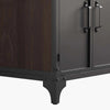 Modway Steamforge 24" Industrial Modern Bathroom Vanity in Black Walnut-Sink Basin Not Included, 23