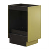 Modway Quantum Modern 24’’ Bathroom Vanity in Gold-Sink Basin Not Included MDY-EEI-6132-GLD