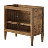 Modway Elysian 36’’ Burl Wood Bathroom Vanity Cabinet in Brown-Sink Basin Not Included MDY-EEI-6139-BRN