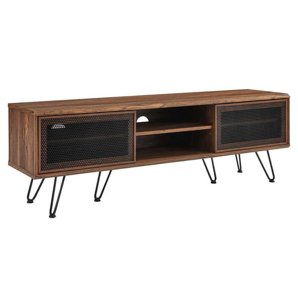 Modway Nomad, 59" TV Stand, Walnut