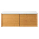 Kinetic Wall-Mount Office Storage Cabinet by Modway| Brown