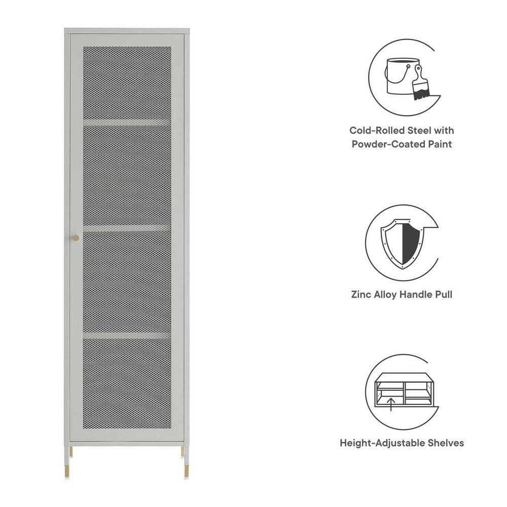 Covelo Tall Storage Cabinet  - No Shipping Charges