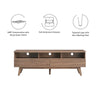 Render 60" TV Stand by Modway| Brown