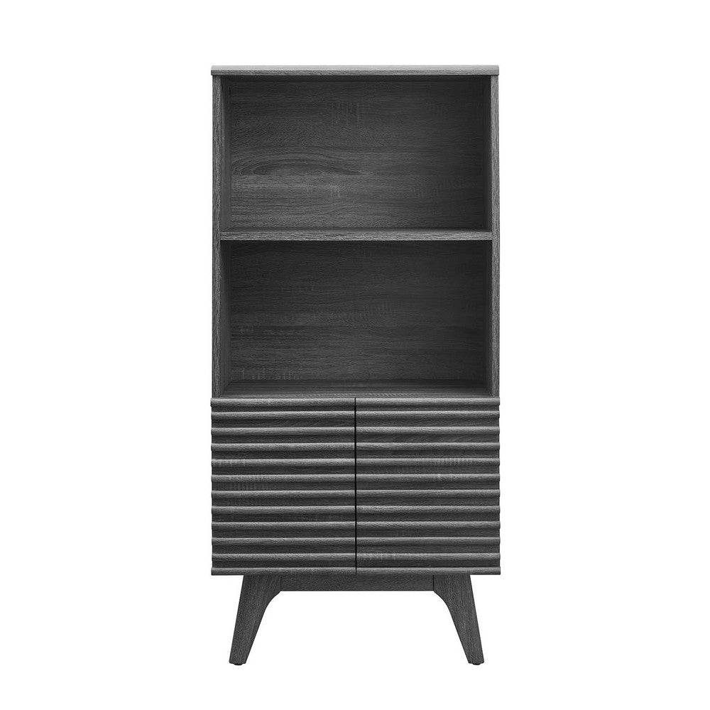 Render Display Cabinet Bookshelf by Modway| Black