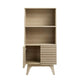 Render Display Cabinet Bookshelf by Modway| Brown