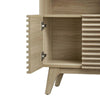 Render Display Cabinet Bookshelf by Modway| Brown