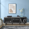 Modway Kurtis, TV and Record Stand, Charcoal