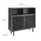 Modway Kurtis Display Cabinet Charcoal MDY-EEI-6237-CHA