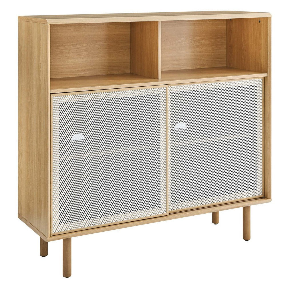 Modway Kurtis Display Cabinet, Oak