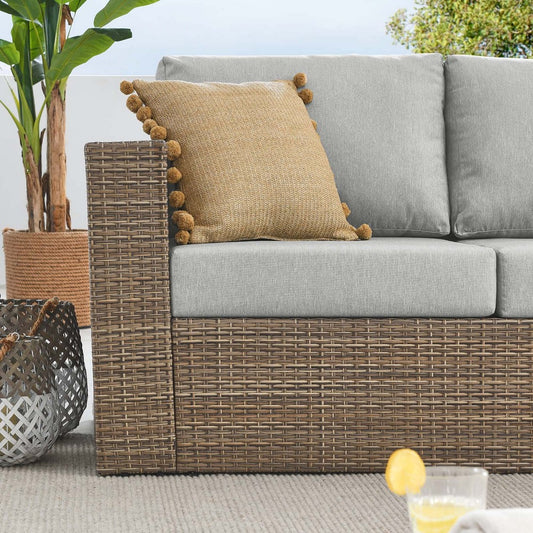Convene Outdoor Patio Outdoor Patio Left-Arm Loveseat  - No Shipping Charges