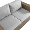Convene Outdoor Patio Outdoor Patio Loveseat - No Shipping Charges MDY-EEI-6246-CAP-GRY