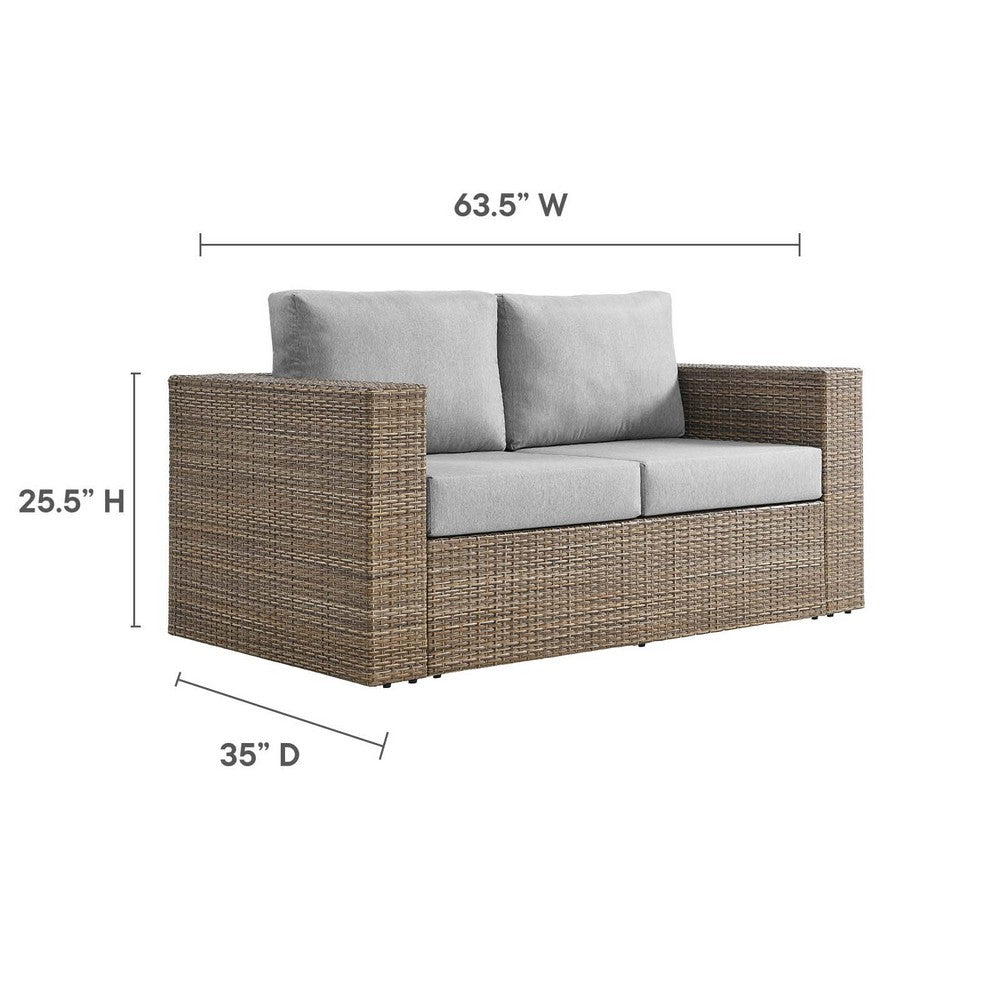 Convene Outdoor Patio Outdoor Patio Loveseat  - No Shipping Charges
