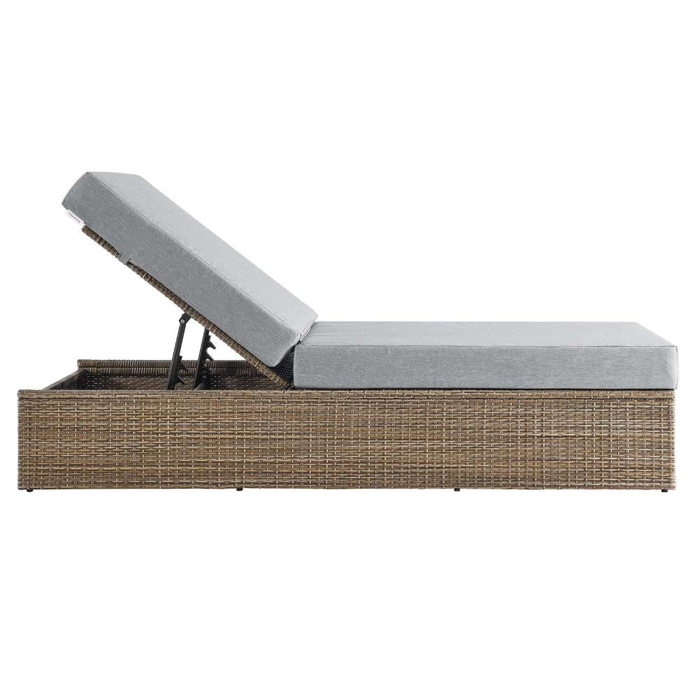 Modway Convene Chaises Longues Cappuccino Gray