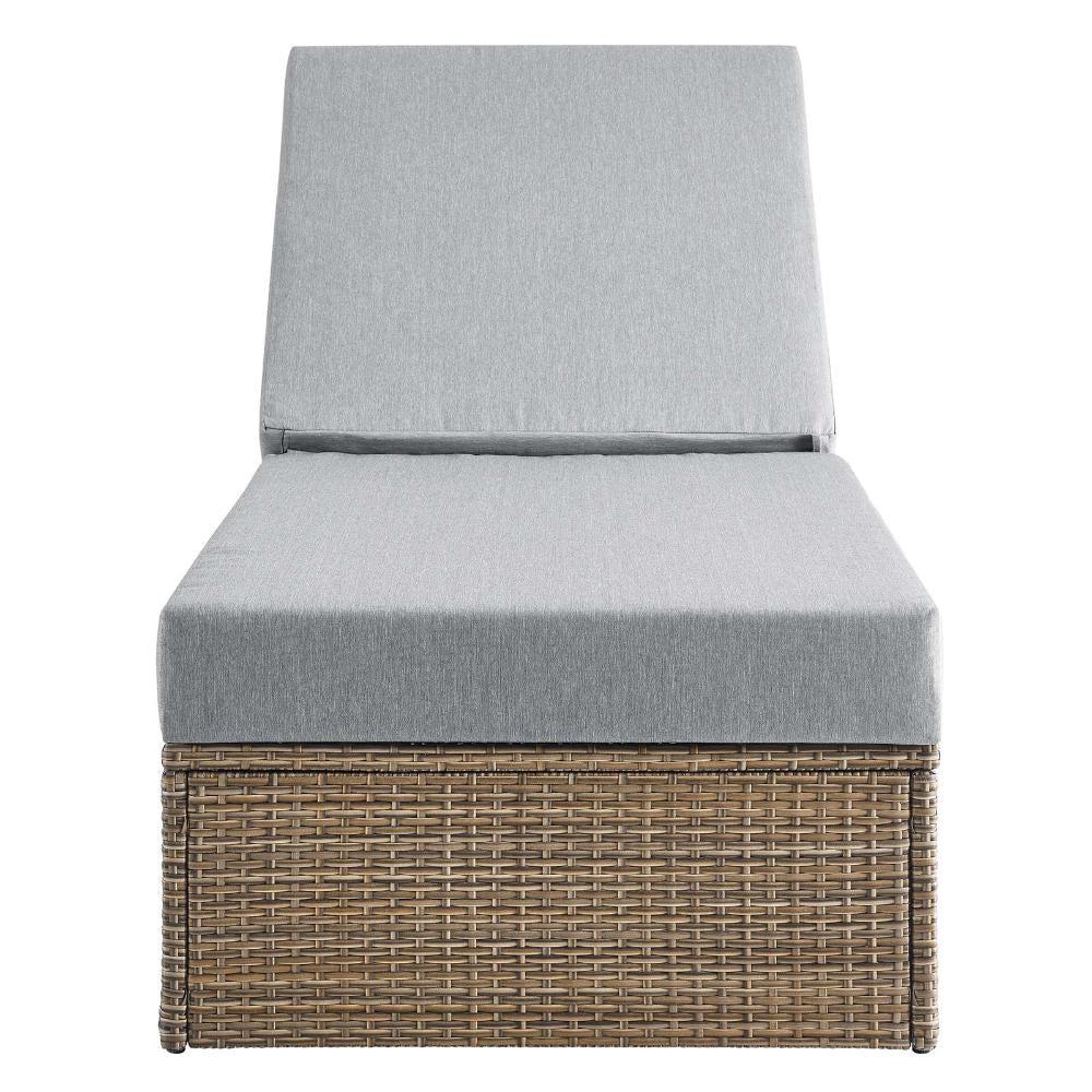 Modway Convene Chaises Longues Cappuccino Gray